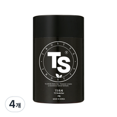 TS 흑채 23g, 검정색, 4개