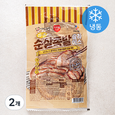 이츠웰 미쓰족발 CJ프레시웨이 순살족발 슬라이스 (냉동), 1kg, 2개