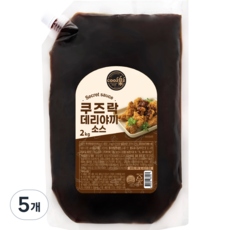 쿠즈락 데리야끼 소스 파우치, 5개, 2kg