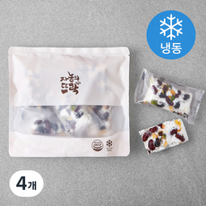 자농의뜨락 영양백설기 5개입 (냉동), 250g, 4개