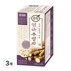 순작 연근우엉차, 0.8g, 25개입, 3개