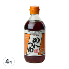 야마끼 멘 쯔유, 4개, 500ml