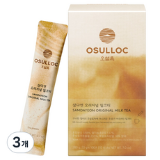 OSULLOC Samda Yeon原味奶茶, 10片, 3個