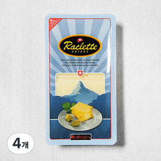하데거 라크라떼 슬라이스 치즈, 150g, 4개
