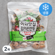 세미원 이화맛집 김치손만두 (냉동), 1.5kg, 2개