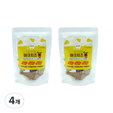  티지즈 강아지 토이덴탈 껌 8p, 4개, 야크치즈 