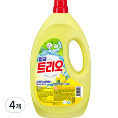트리오 주방세제, 1kg, 4개