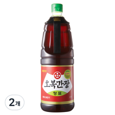 [오복] 오복간장 청표, 1.7L, 2개