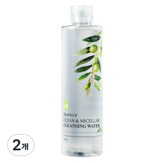 디오프러스 클린 앤 미셀라 클렌징 워터 올리브, 300ml, 2개