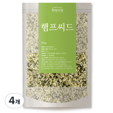 한방선생 햄프씨드, 300g, 4개