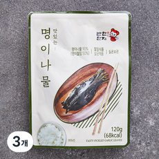 반찬단지 명이나물, 120g, 3개