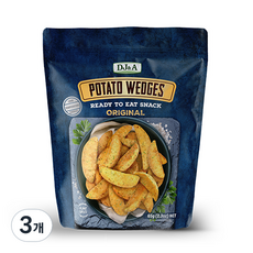 디제이앤에이 포테이토 웨지 오리지널, 65g, 3개