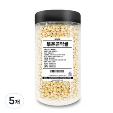 고미네 볶은 곤약쌀 통, 100g, 5개