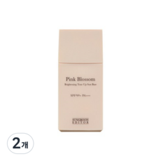 성분에디터 핑크 블라썸 브라이트닝 톤업 선 베이스 SPF50+ PA+++, 30ml, 2개