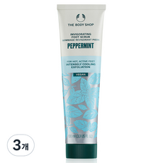 더바디샵 페퍼민트 인비거레이팅 풋 스크럽 100ml, 3개, 1개입