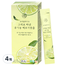 트리밀데이즈 그대로 짜낸 유기농 베르가못즙, 4개, 300g