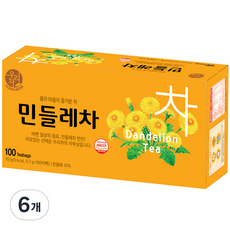 우리차 민들레차, 0.7g, 100개입, 6개
