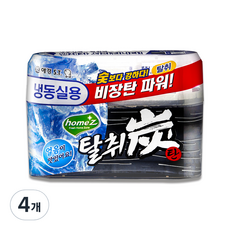 홈즈 탈취탄 냉동실용, 70g, 4개