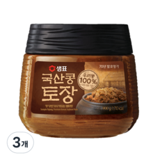 샘표 국산콩 토장, 900g, 3개