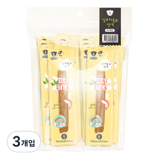 네츄럴코어 미트스틱 강아지간식 20p, 혼합맛(실꼬리돔 + 명태), 140g, 3개 - 네츄럴코어미트스틱