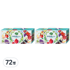 자연은 프리미엄 음료세트, 180ml, 72개