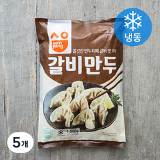 삼양 갈비만두 (냉동), 1000g, 5개