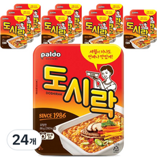 팔도 도시락 컵라면 86g, 24개