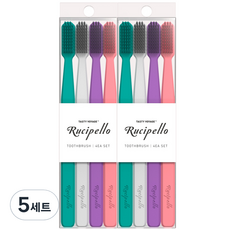 루치펠로 오리지널 칫솔 세트 8개입 5개