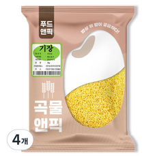 곡물앤픽 기장쌀, 2kg, 4개