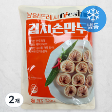 삼양 김치 손만두 (냉동), 2700g, 2개