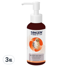 SINGEN 信元發育寶 犬貓用 雙效強化護心Q10口服液, 腎臟/心臟/肝臟, 3瓶