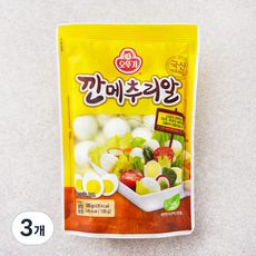 오뚜기 깐메추리알, 300g, 3개