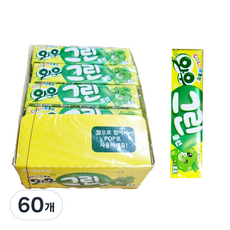 오리온 와우 탱글 포도 풍선껌, 315g, 4개