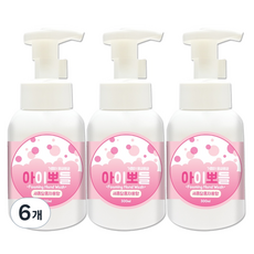 아이뽀들 핸드워시 자몽향, 300ml, 6개