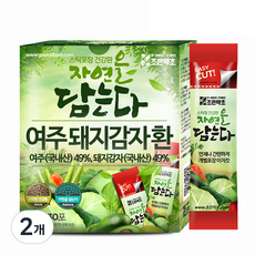 여주 돼지감자환 30p, 2개, 90g