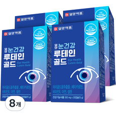 일양약품 눈건강 루테인 골드 15g, 30정, 8개