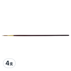 Mont Marte 蒙瑪特 藝術家紫貂毛線筆 MPB0033, 10號, 4支