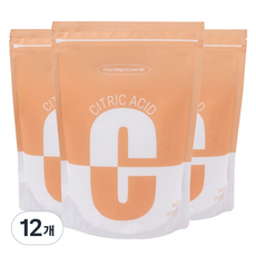비즐리 프리미엄 구연산, 1kg, 12개