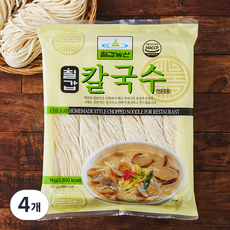 칠갑농산 칼국수 전문점용, 1kg, 4개