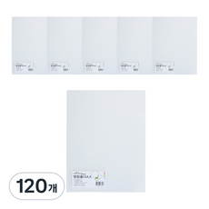 에코청운 명함 홀더화일 A4, 투명, 120개 투명, 120개
