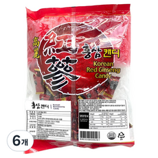 HAYANGDAEK濃紅蔘糖果, 600g, 6個