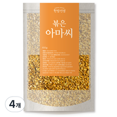 한방선생 볶은 아마씨, 600g, 4개
