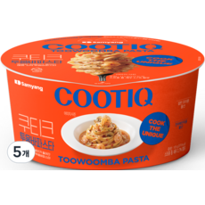 쿠티크 삼양 큰컵 투움바 파스타 105g, 5개
