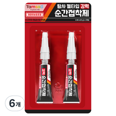 Tamsaa 凝膠型強力瞬間黏合劑 2入, 6個