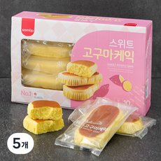 삼립 리얼 스위트 고구마케익, 72g, 10개입, 5개