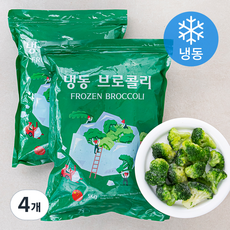브로콜리 (냉동), 1kg, 4개