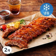 버뮤다 삼각지 시그니처 오리지널 폭립 (냉동), 500g, 2개