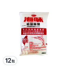 味丹 海味味素, 1kg, 12包