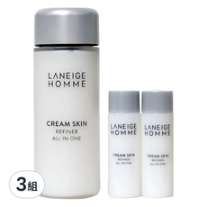 LANEIGE 蘭芝 男士多效化妝水組合 150ml + 25ml + 25ml, 3組
