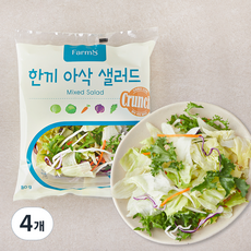 팜에이트 한끼 아삭 샐러드, 80g, 4개